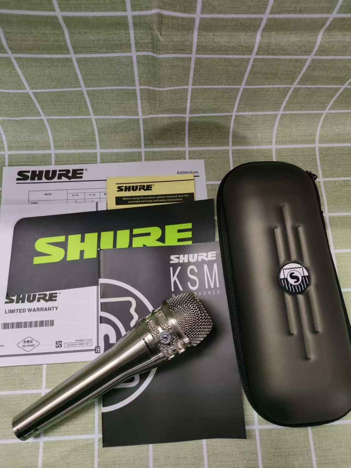 【中古】SHURE KSM8 N-J ダイナミックマイク ケース付き Shure KSM8 ダイナミックマイク ケース付き 中古】SHURE KSM8 N-J