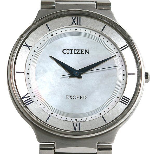 ★未使用！CITIZEN シチズン EXCEED エクシード CB1110-53A エコ・ドライブ電波時計 メンズ★
