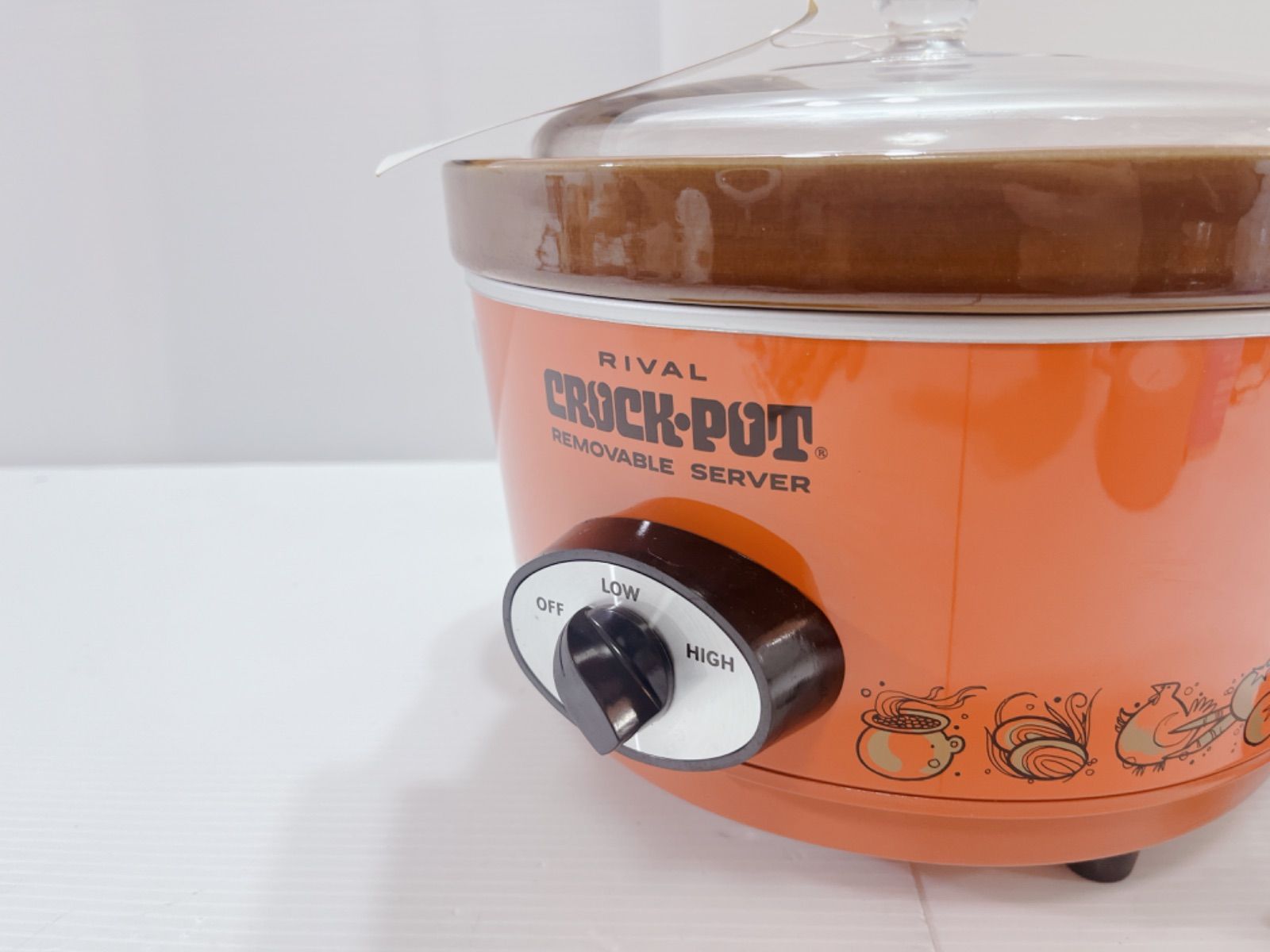 今西電気 クロックポット IMAR FLEX CROCK-POT 昭和レトロ