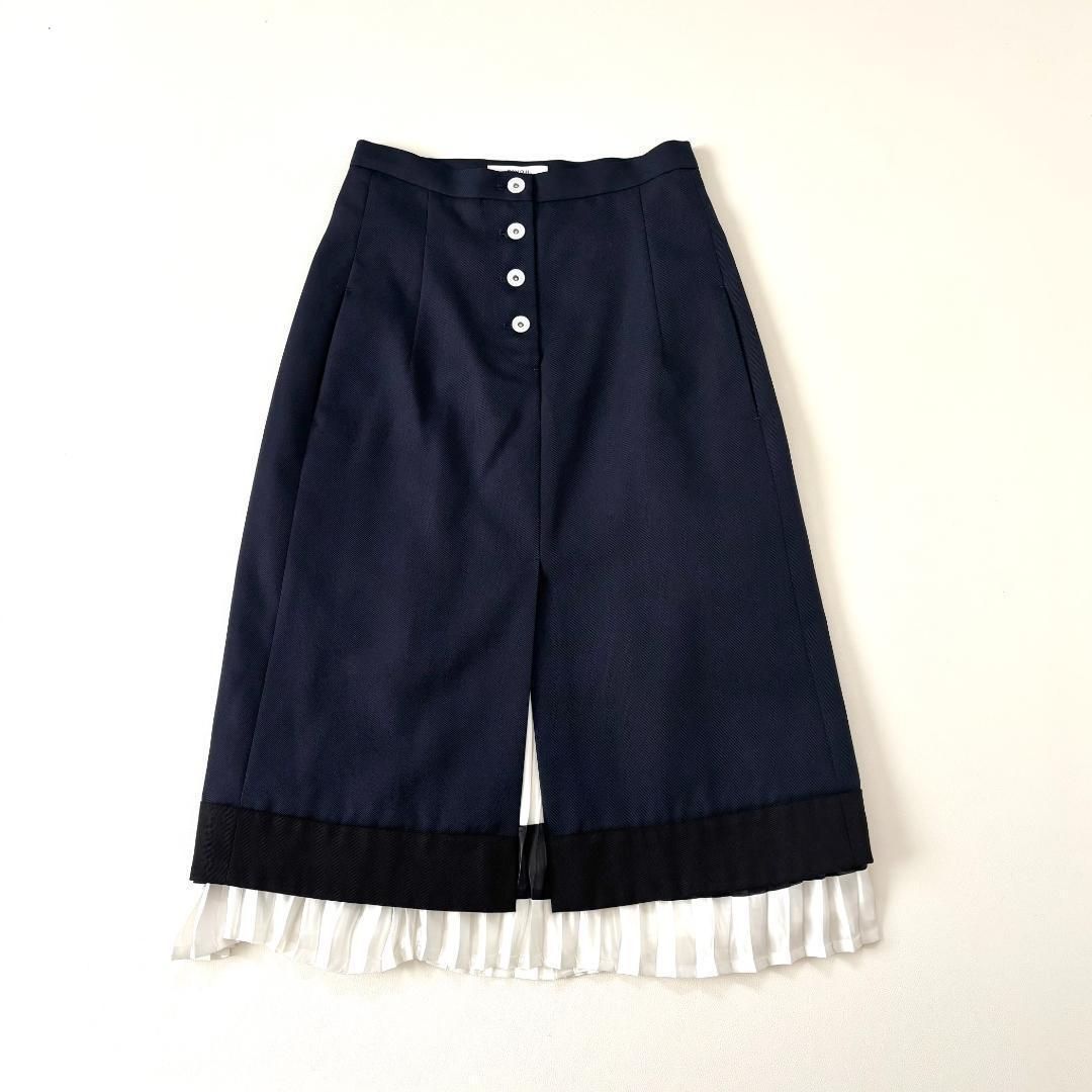 極美品 nagonstans ナゴンスタンス ウール カシミア vネック ニット