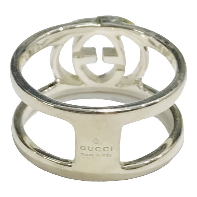 美品 GUCCI 指輪 インターロッキングリング 12号