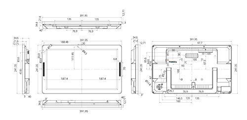 IVA15 15インチ 節電対応 人感センサー・メモリー内蔵型 電子POP 着