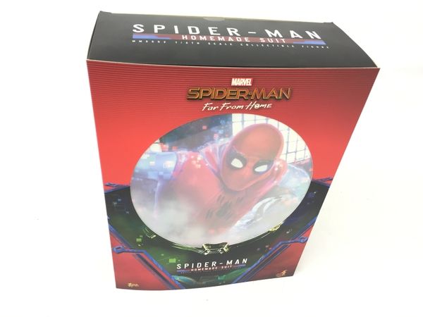 ホットトイズ MMS552 1/6 スパイダーマン ファー・フロム・ホーム Far From Home Spider-Man ホームメイド・スーツ版  中古 美品 W8475777 - メルカリ