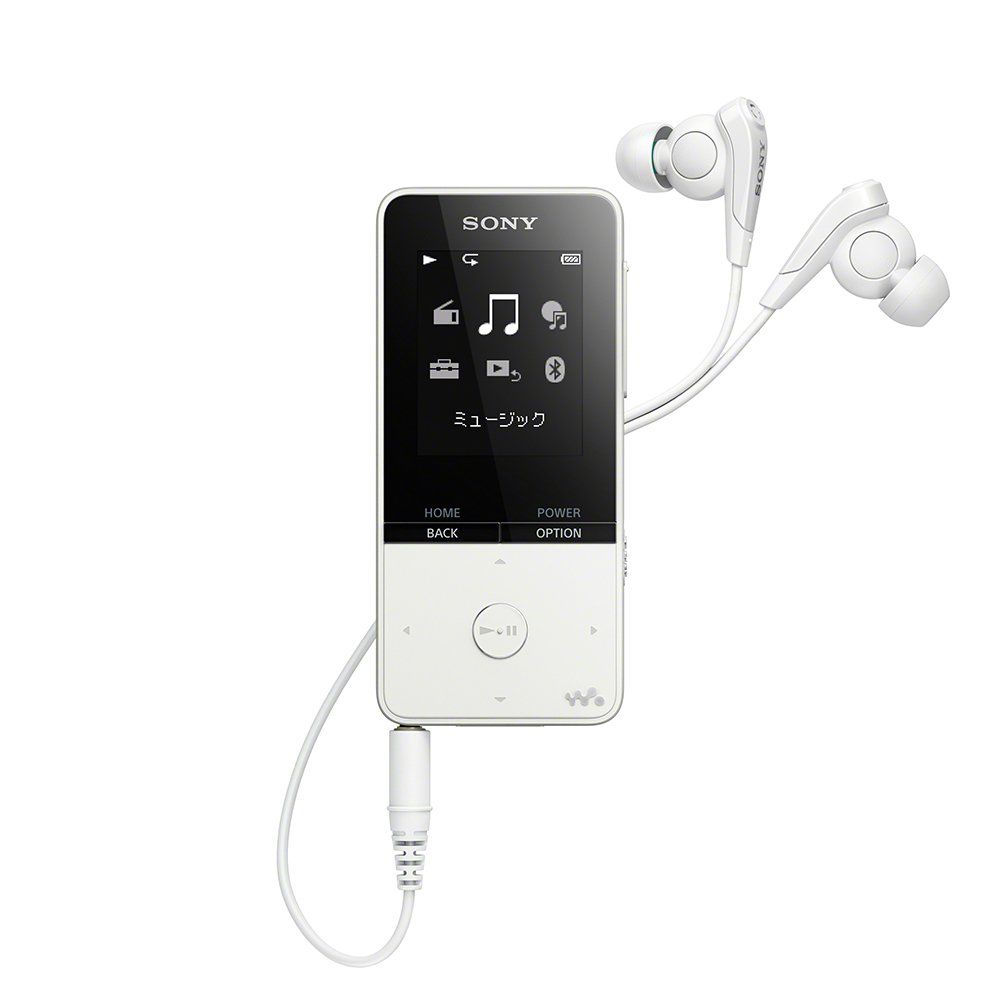 ソニー SONY ウォークマン Sシリーズ 16GB NW-S315 MP3プレーヤー Bluetooth対応 最大52時間連続再生 イヤホン付属 2017年モデル ホワイト NW-S315 W ホワイト 16GB イヤホン付属