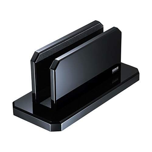 サンワサプライ ノートパソコン用アクリルスタンド(縦置きタイプ) PDA-STN32BK