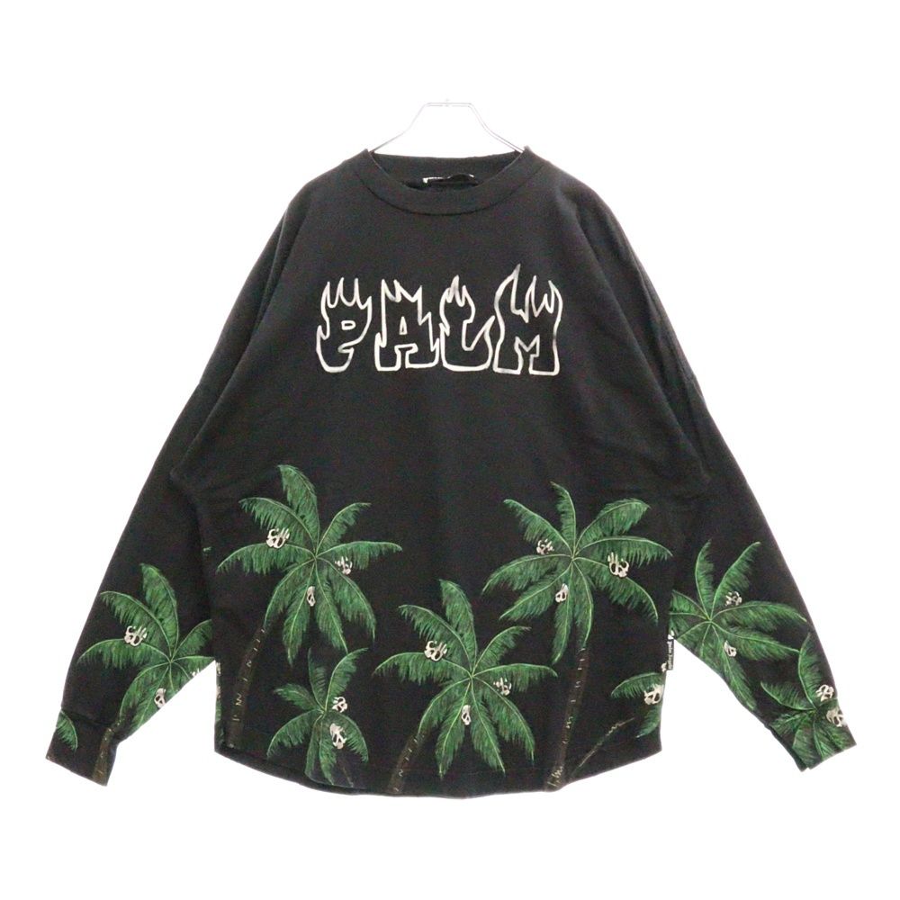 Palm Angels (パームエンジェルス) 23AW Skull Printed Crewneck T 