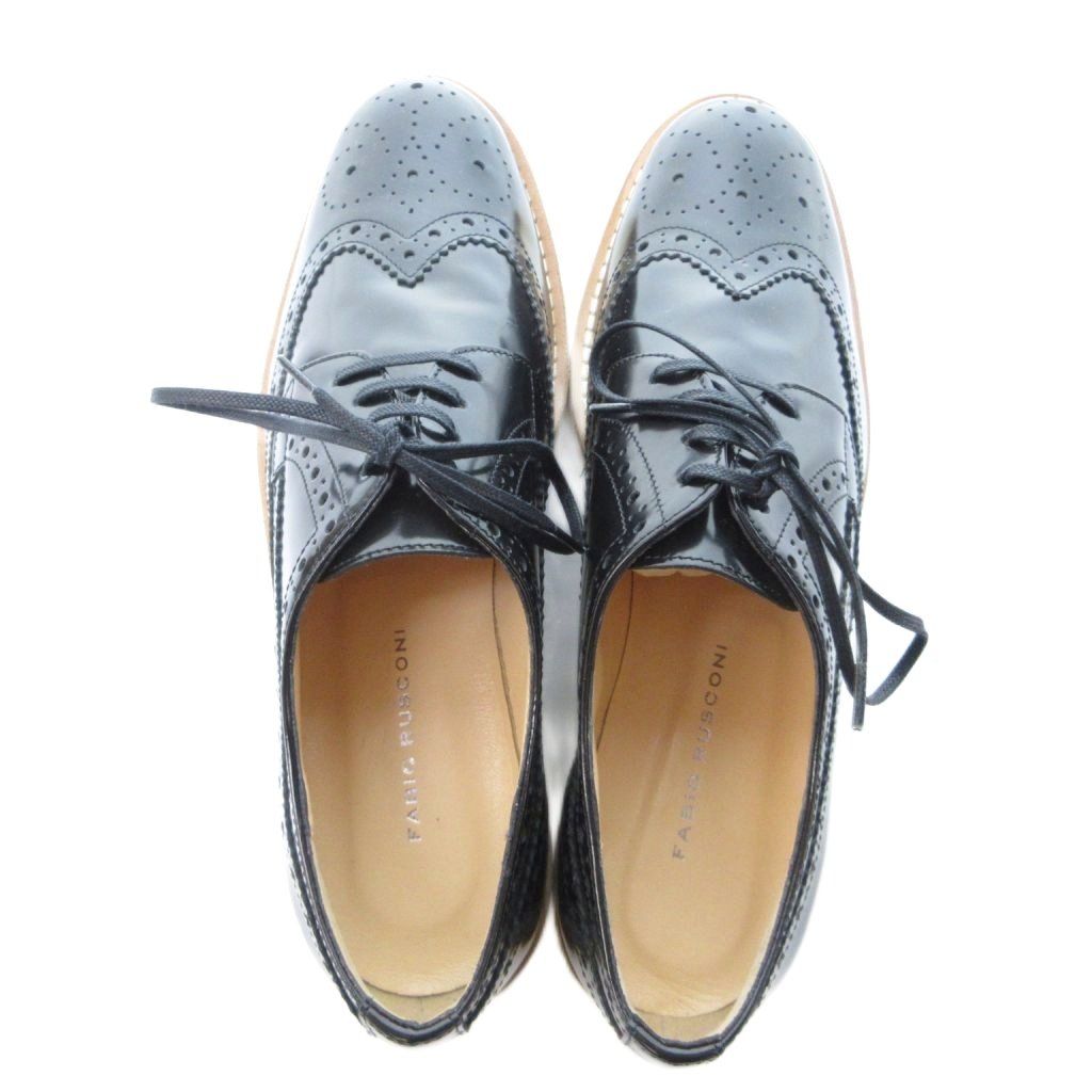 ファビオルスコーニ FABIO RUSCONI メダリオンウイングチップ ドレス