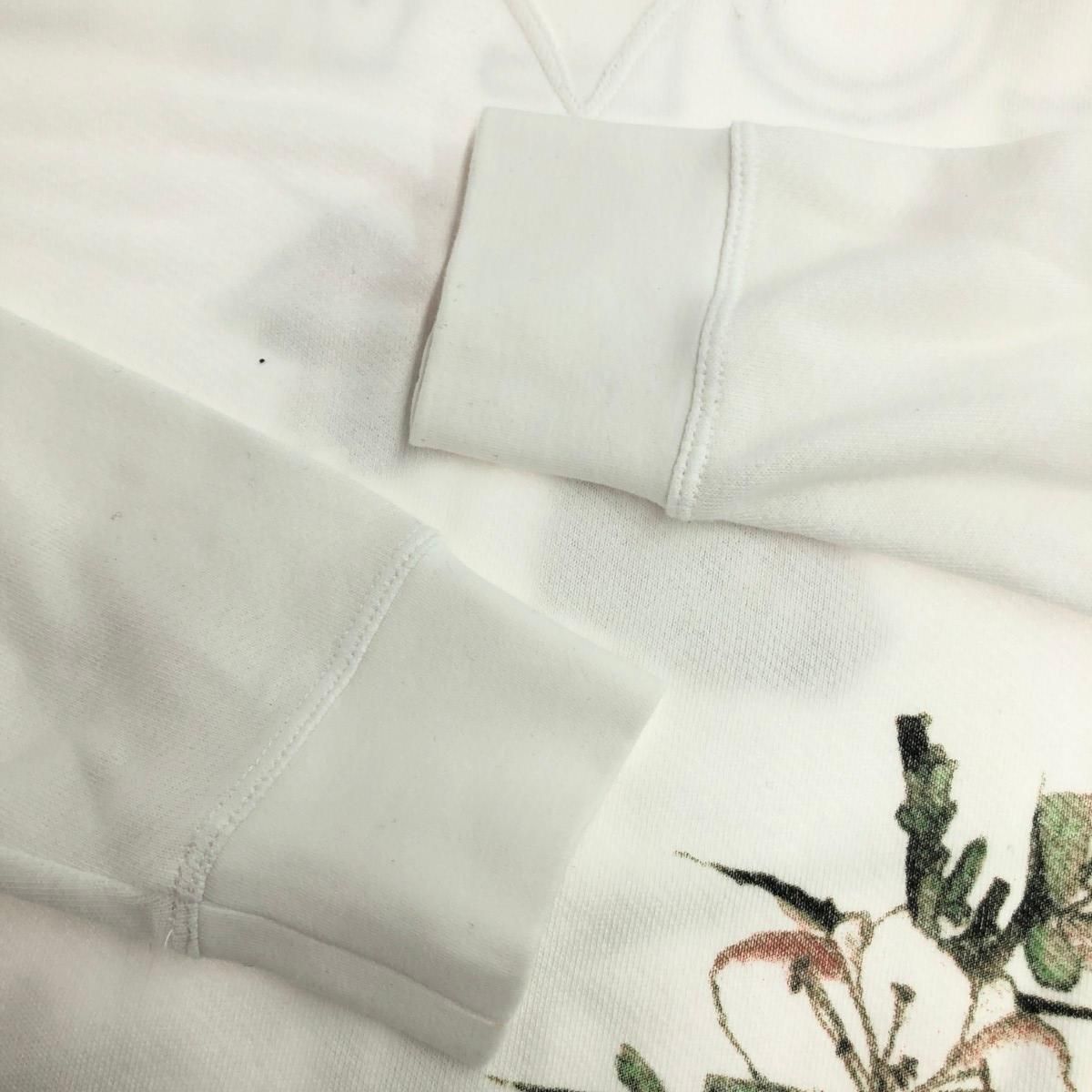 LOEWE ロエベ スウェット/LOGO BOTANICAL サイズ:XS ホワイト メンズ  