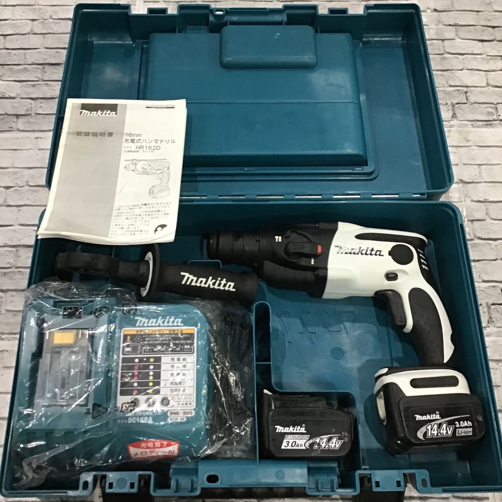 マキタ(makita) コードレスハンマドリル HR162DRFXW【川口店】