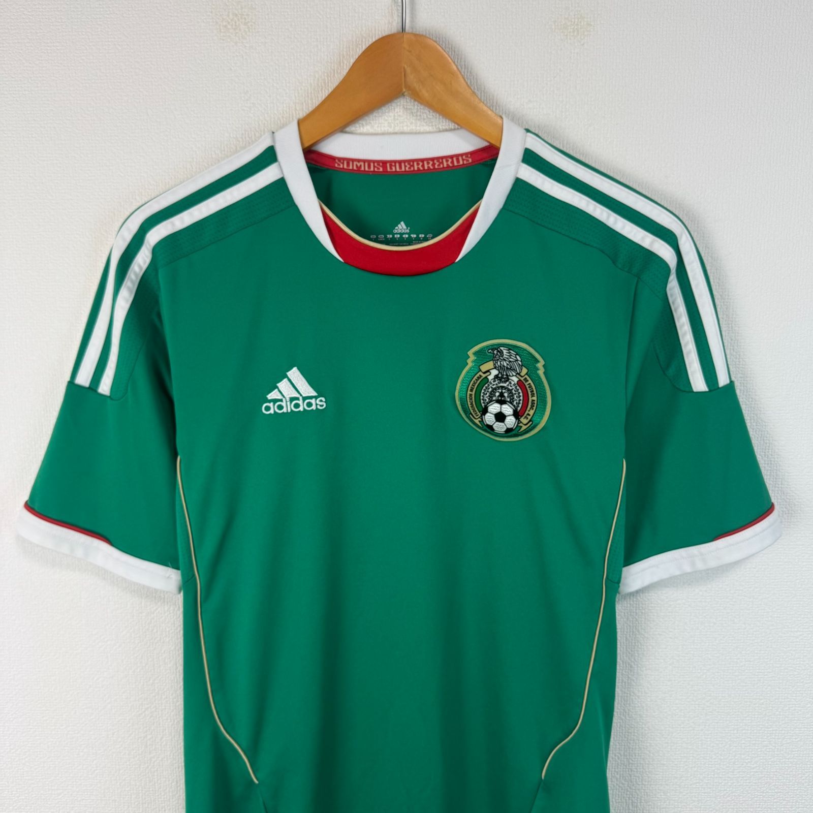 adidas サッカー　メキシコ代表　ゲームシャツ　サッカーシャツ　新品未使用 adidas アディダス サッカーユニフォーム ゲームシャツ 半袖