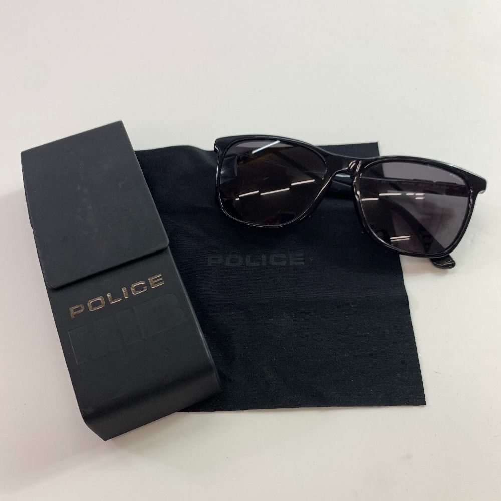 04w4510▽ POLICE ポリス サングラス SPL872i 56□17 145 COL.0700 メン イン ブラック インターナショナルでコラボ 八王子店