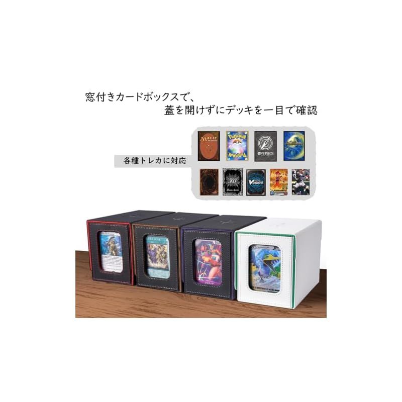 llデッキ　スリーブ付き Venssu デッキケース トレカケース カードディスプレイウィンドウ