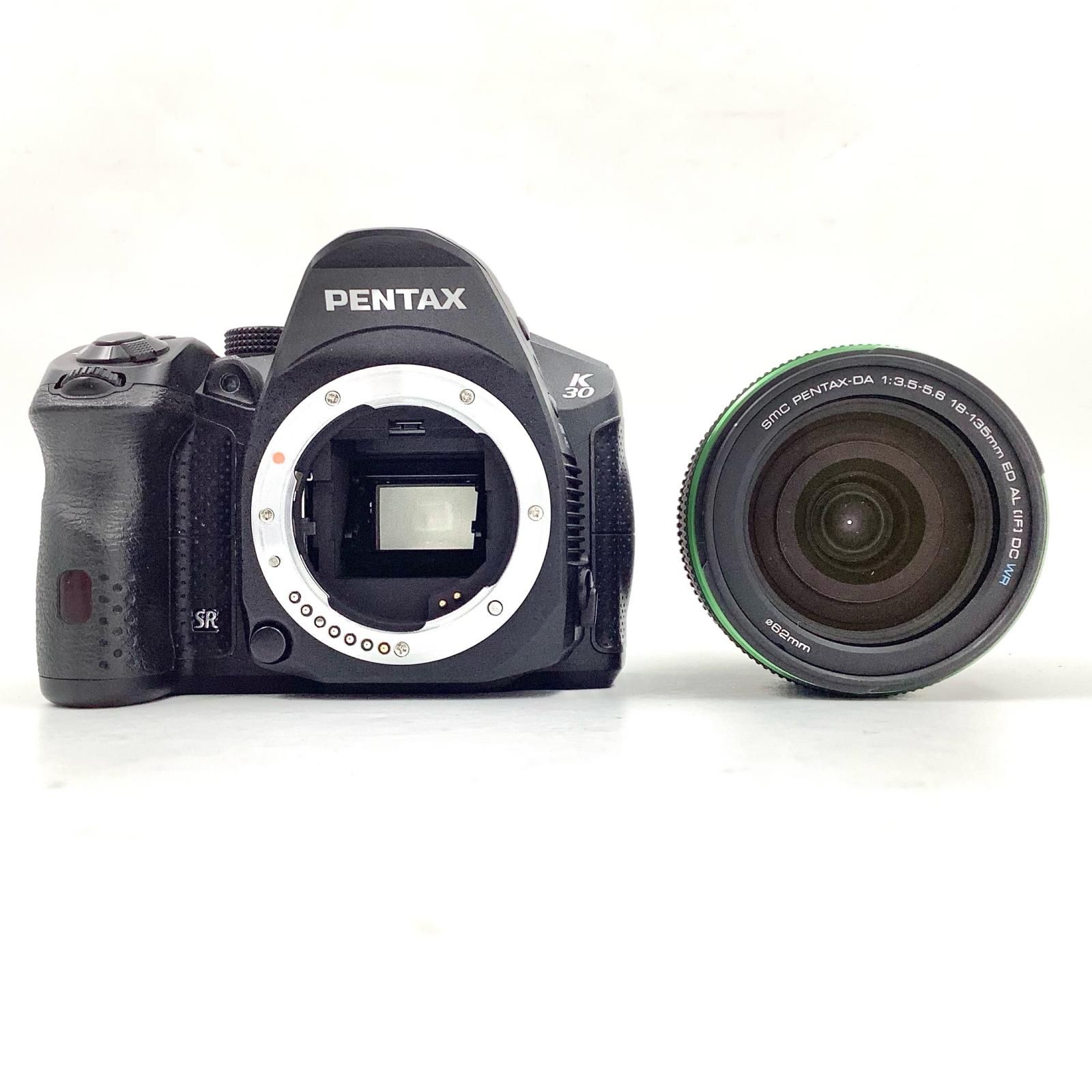 最速発送】PENTAX デジタル一眼 K-30 レンズキット DA18-135mm WR