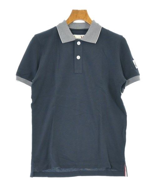 MONCLER GAMME BLEU モンクレール ガムブルー ポロシャツ M MONCLER GAMME BLEU ポロシャツ レッド/グレー Mサイズ