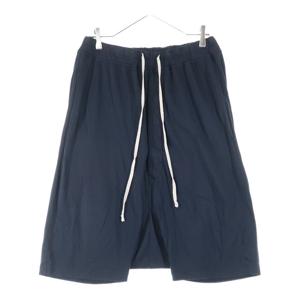 Rick Owens DRKSHDW リックオウエンス ダークシャドウ ドローストリング サルエルハーフパンツ ショーツ ブラック DU19S4380-RN