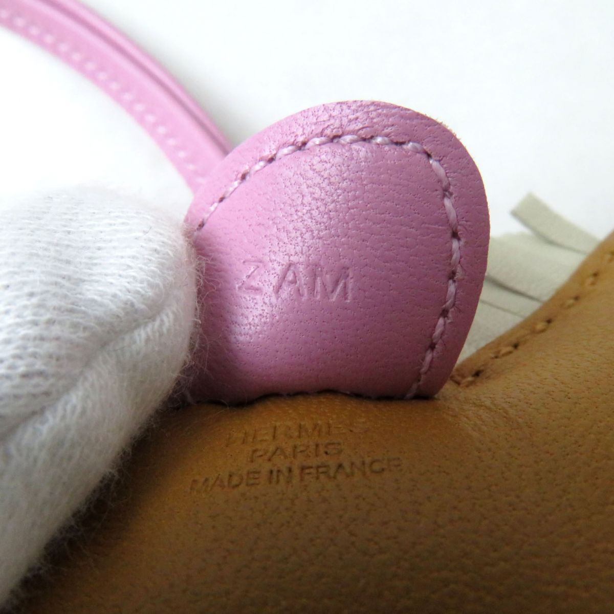 極美品◎フランス製 HERMES エルメス ロデオチャーム PM バッグ  