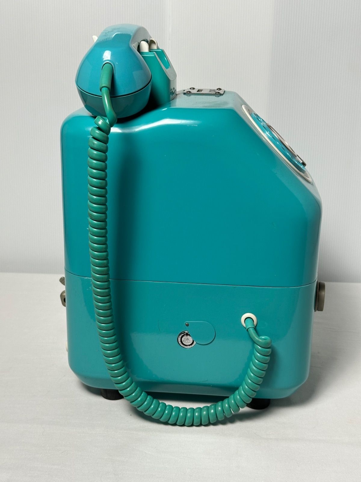 日本電信電話公社 ダイヤル式 公衆電話 青電話 昭和レトロ - メルカリ