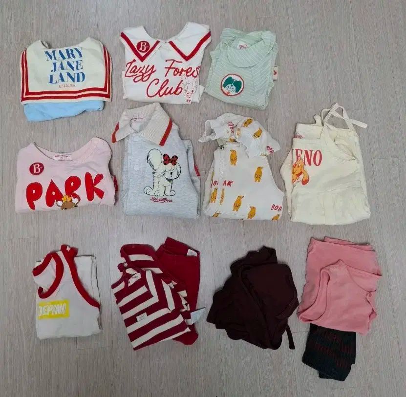 90-100 まとめ BEBE DE PINO ベベデピノ 大部分 トップス 宇宙服 ボディスーツ オーバーオール