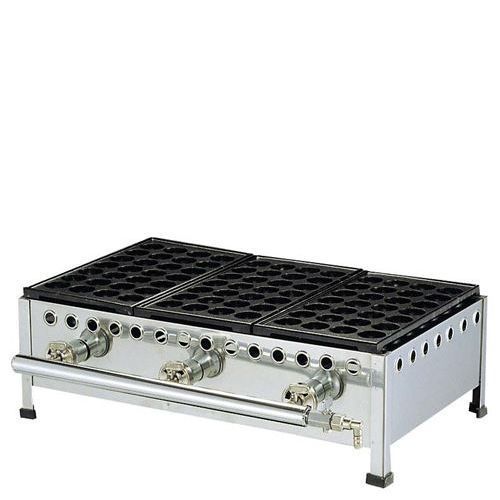 たこ焼台セット 28穴 足付鉄板式 284SH 4連式 13A |業務用| |