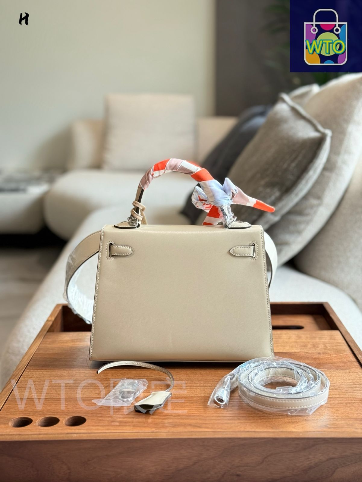 今日特価】Herm?s Kelly Box Leather 25cm NEZHA Co-Branded