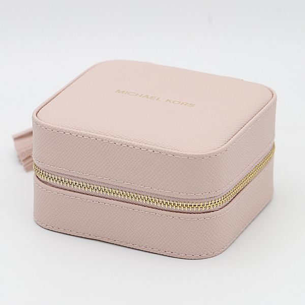 美品 マイケルコース ピンク ゴールド レザー レディース ジュエリー