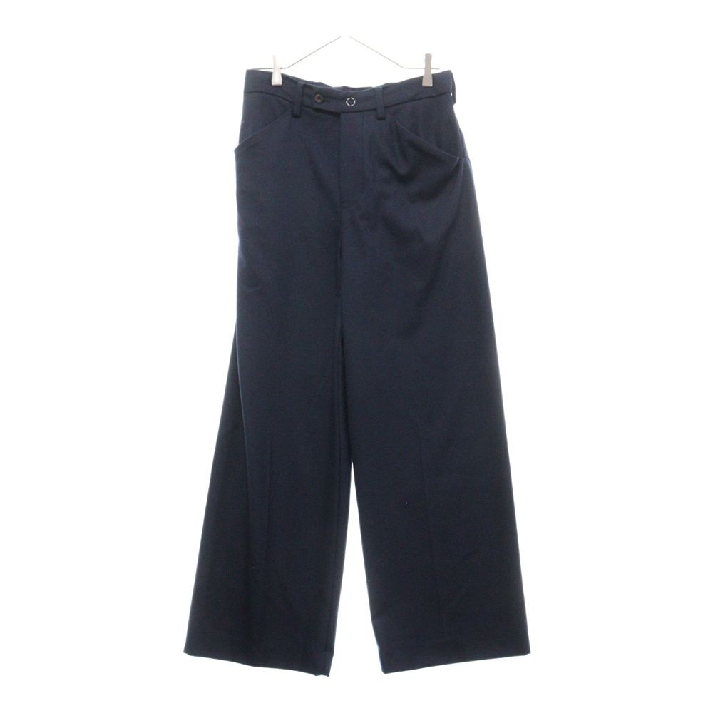 SUNSEA (サンシー) 20AW N．M Thickened Wide Pants ワイドパンツ ネイビー 20A50