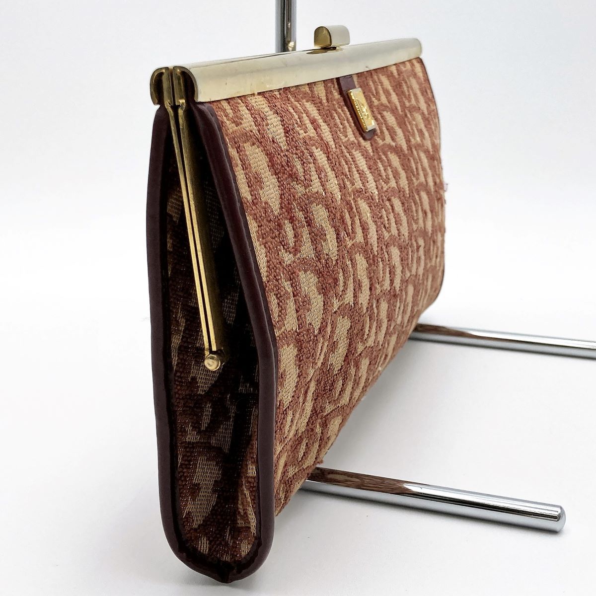 極美品✨クリスチャンディオール トロッター ポーチ クラッチバッグ キャンバス Christian Dior - M宇007 / Dior トロッター クラッチバッグ