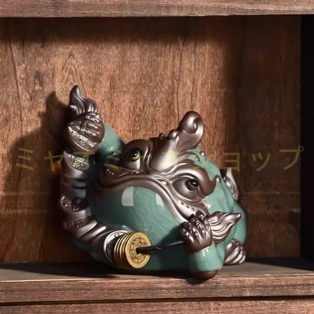 一流の素材、 完璧な品質。 蛙 カエル 置物 オブジェ ブルー 青 感 財運 金運 開運 運気アップ スピリチュアル 瞑想 幸運 開運 浄化 幸運 開運 厄除け リビング インテリア 招財 一定金額以上で配達無料！