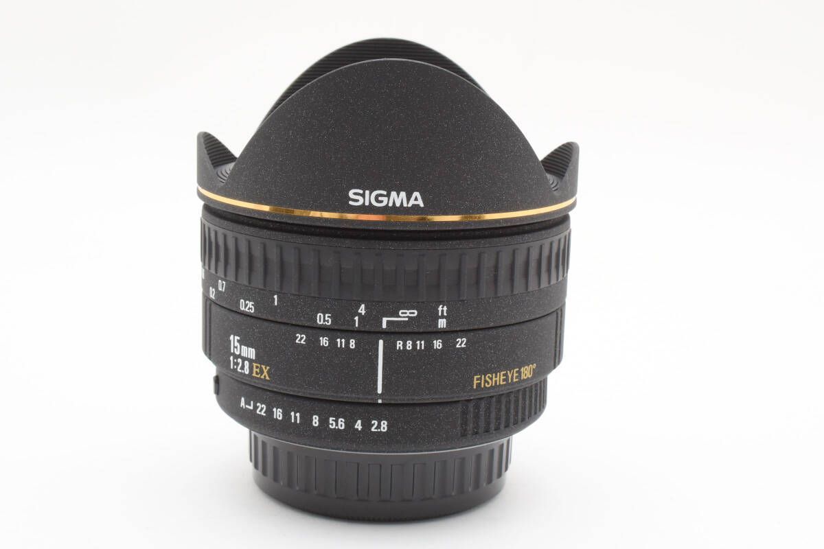 ☆極上品☆シグマ SIGMA 15mm F2.8 EX FISHEYE ペンタックス用☆ Y1738