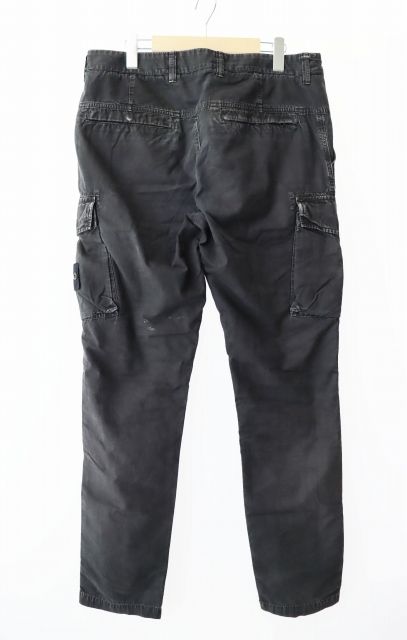 ストーンアイランド STONE ISLAND BRUSHED COTTON CANVAS OLD EFFECT