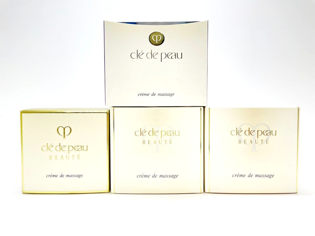 クレ ド ポー ボーテ Clé de Peau Beauté 資生堂 クレームドマッサージュ100g 1本 90g 2本 クレームドマッサージュS 100g 1本 4本セット 定価50 600円分 M393
