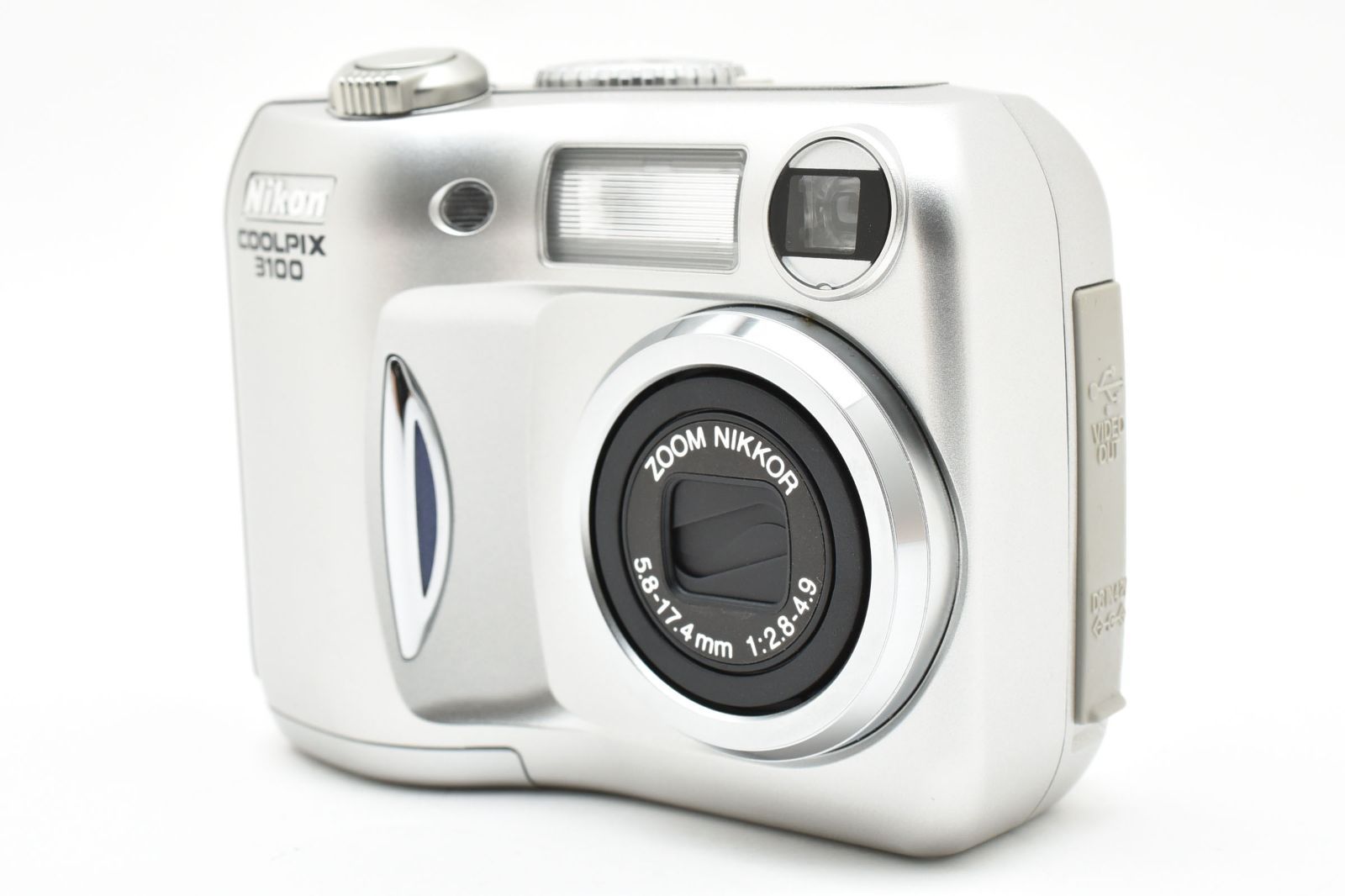 動作確認済・極美品】Nikon COOLPIX 3100 シルバー 完動品