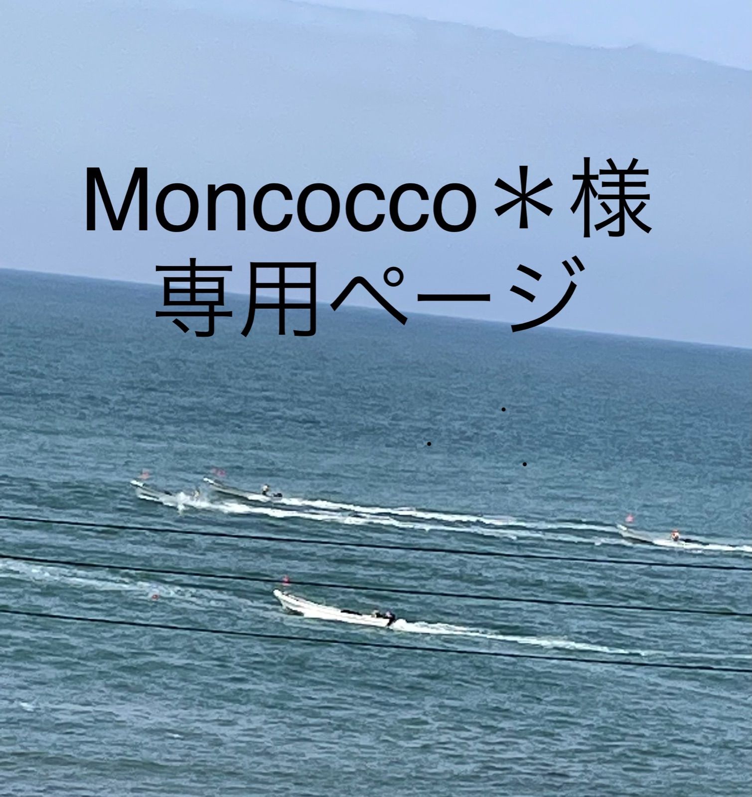 Moncocco＊様専用ページ