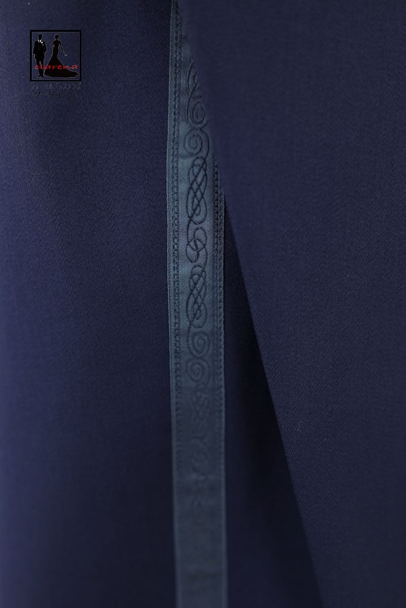 濃紺 ラインストーン