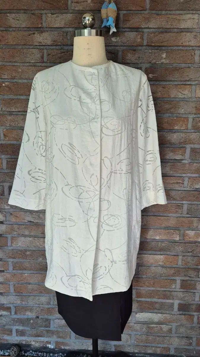 DAKS シャツ型 ロング ジャケット