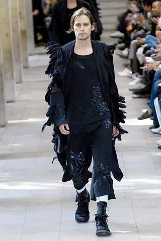 S/S08 Number Nine BIRDS-era Double Layered Lace-Up Boots - メルカリ