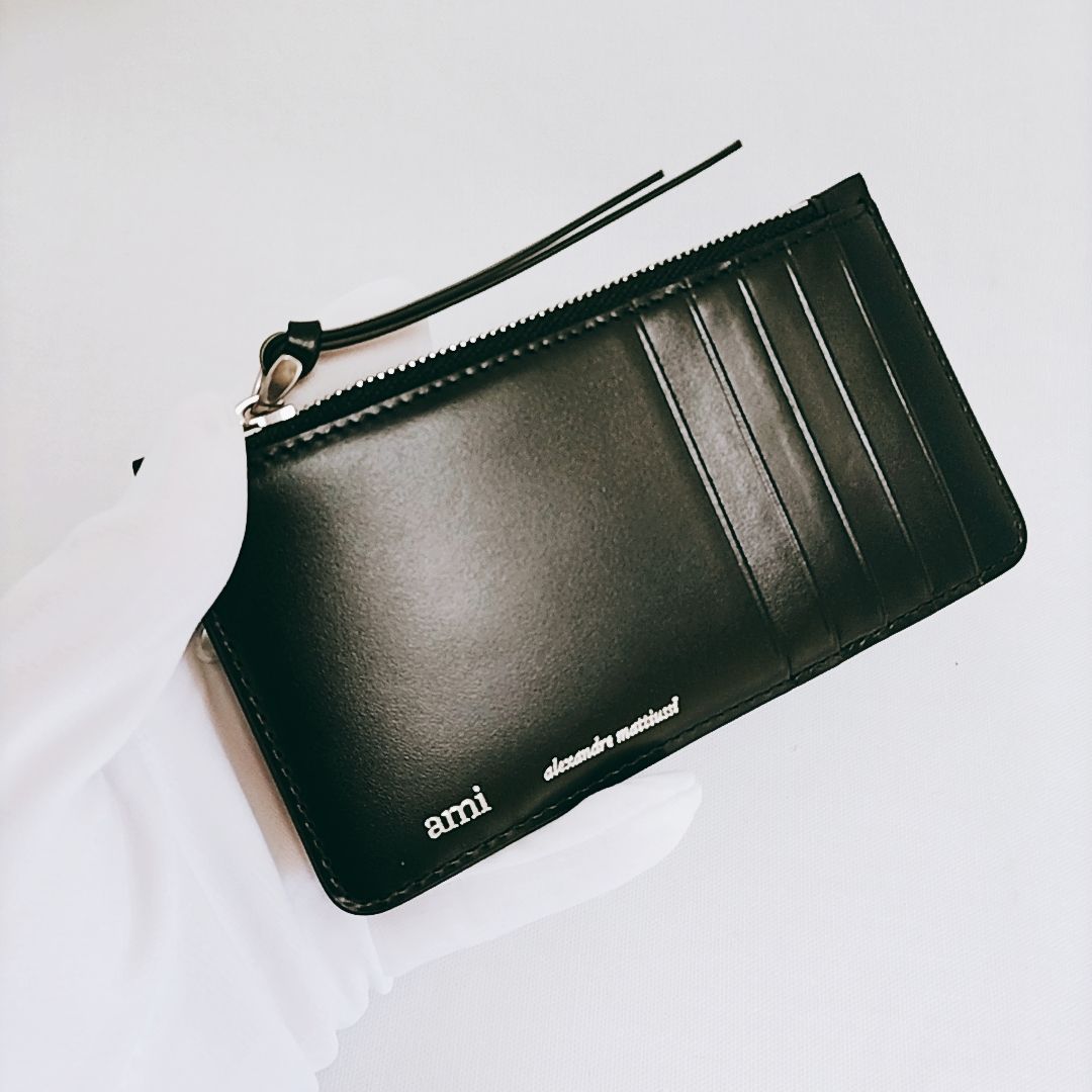 新品未使用】AMI PARIS ジップ カードホルダー フラグメント