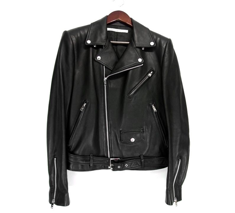 16aw ジョンローレンスサリバン ラムレザー ライダースジャケット 