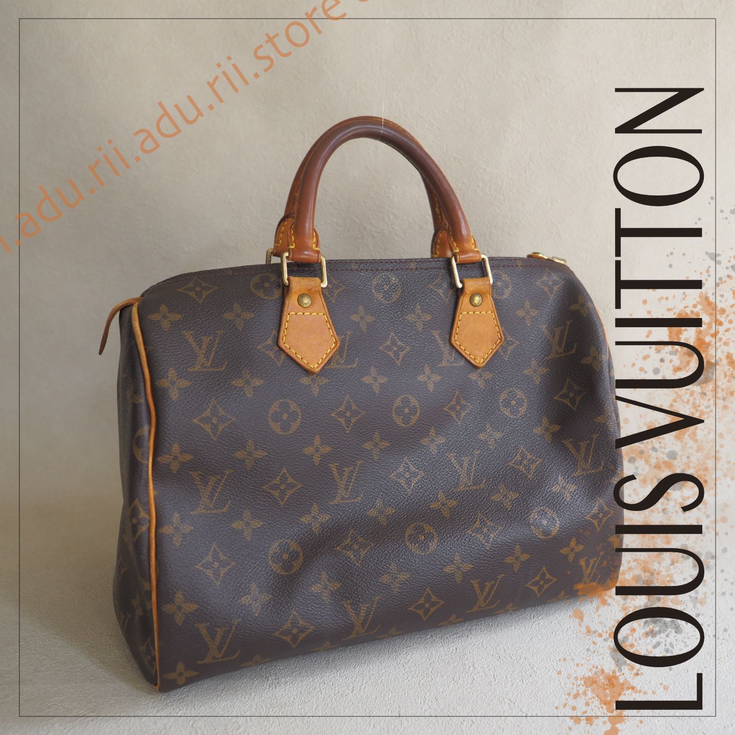 ルイヴィトン LOUIS VUITTON モノグラム スピーディ30 ハンドバッグ 