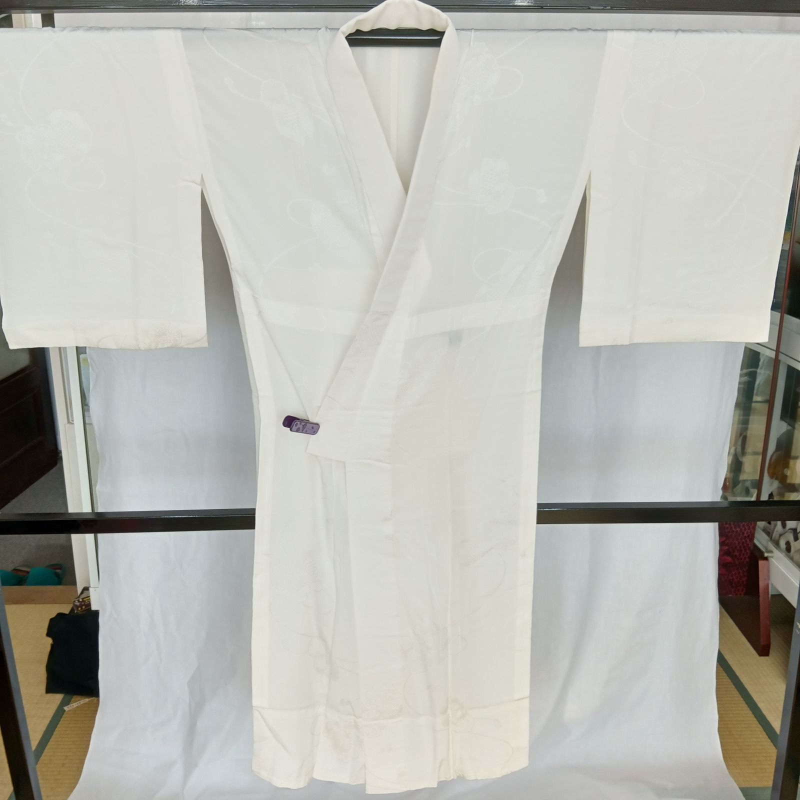 正絹 長襦袢 身丈133cm 裄68cm K-503 - メルカリ
