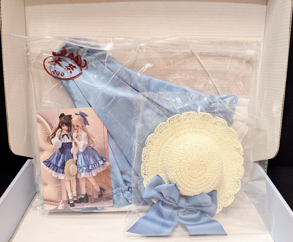 木茶動物園 ムジアドウブツエン 1 3ドールサイズ 白鳥花園の招待状 ブルー