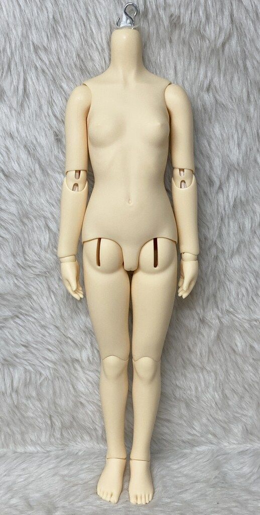 ボークス SD女の子 ボディのみ 二重肘関節 ノーマル肌