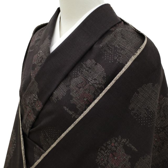 新古品】 重要無形文化財 本場結城紬 反物 未使用 地機 手織り 正絹