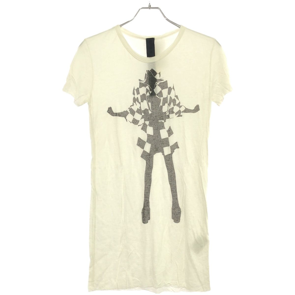 GARETH PUGH ガレスピュー レイヤードデザインモダールシルクTシャツ 