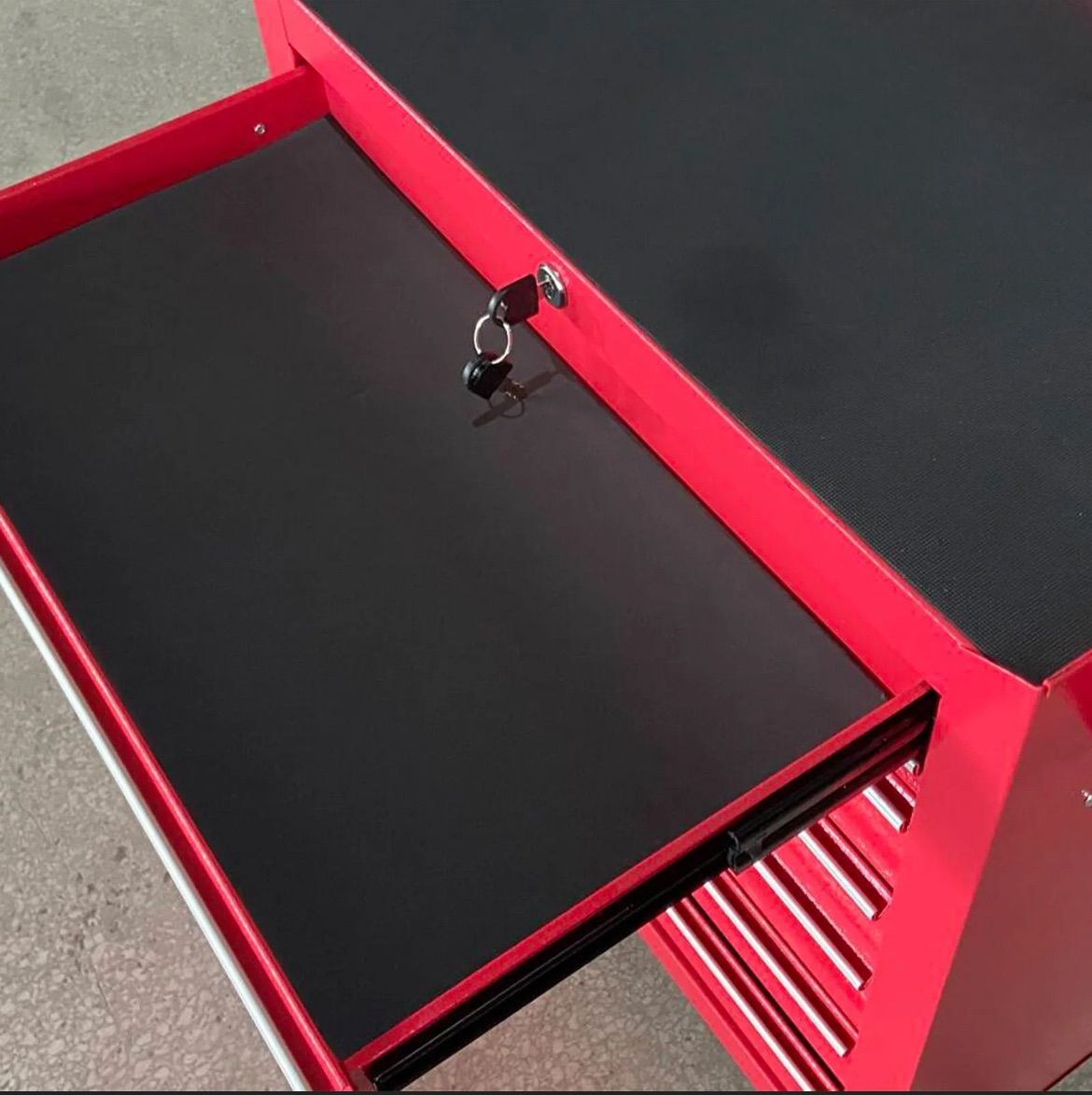 5段ローラーキャビネット DIY工具収納 ☆強度の鋼鉄製！重い工具も安心