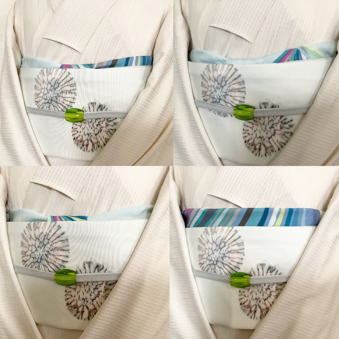 【SALE】映える帯揚げ（白藍）パーソナルカラーsummer light blue