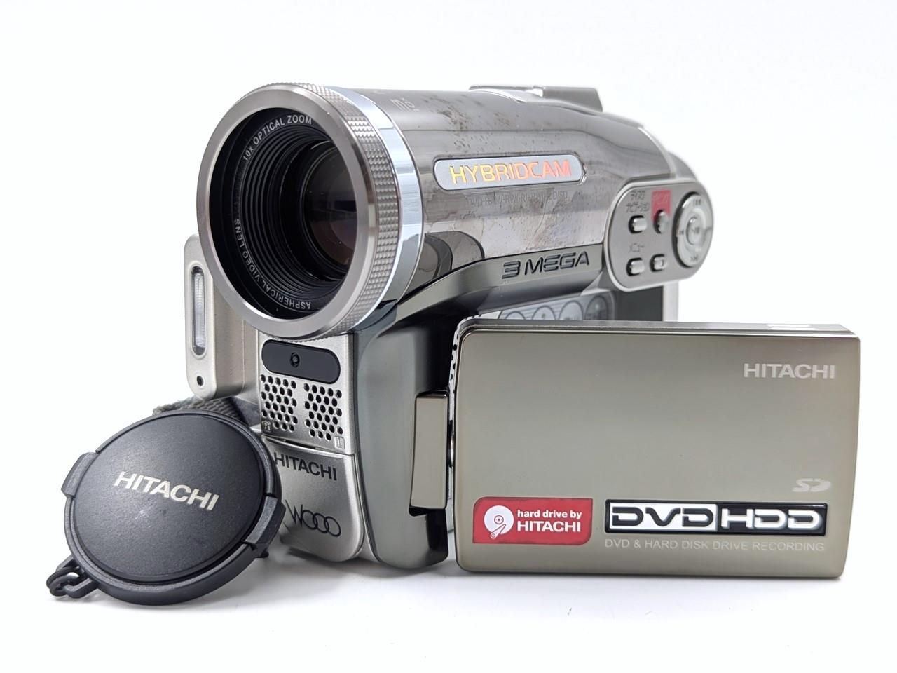 ビデオカメラ HITACHI DVD CAMERA   DZ-HS303 ビデオカメラ HITACHI DVD CAMERA DZ-HS303 HDDで撮ってDVDで残す
