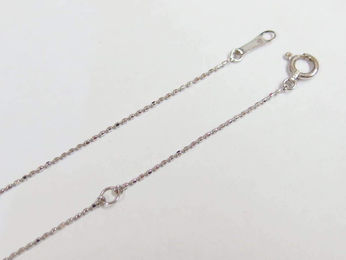 K18WG ダイヤ0.32ct ネックレス 40cm - C☆STYLE - メルカリ