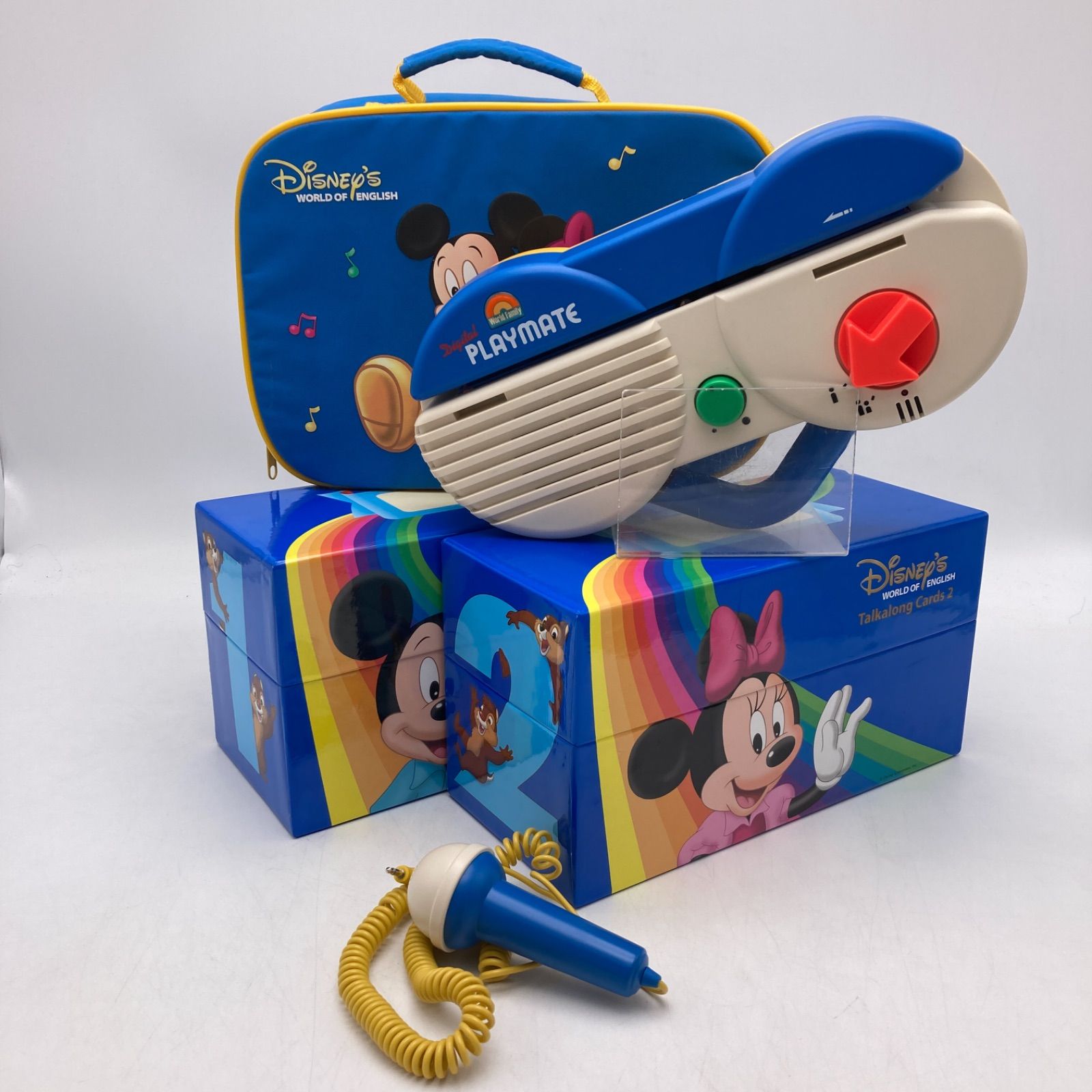 2012年購入 トークアロングセット 両面デジタル ディズニー英語システム DWE Disney ワールドファミリー 中古 800704 - メルカリ