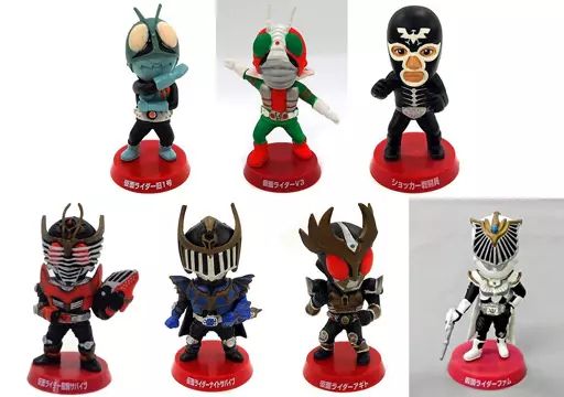 中古】トレーディングフィギュア 全7種セット 「仮面ライダートイフル